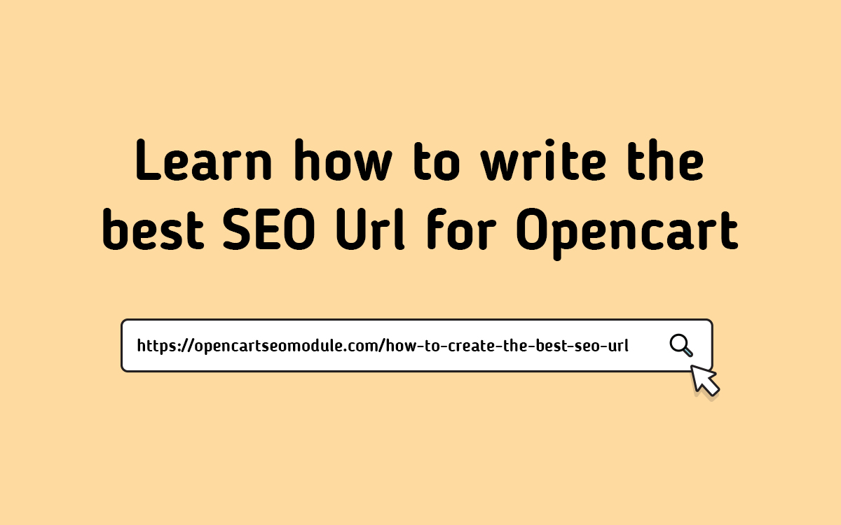 How to write the best SEO Url for Opencart